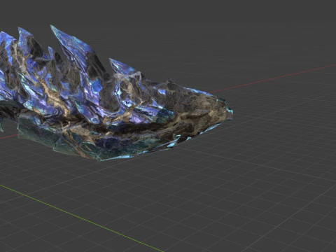 Glavenus - Monster Hunter World 3D Model