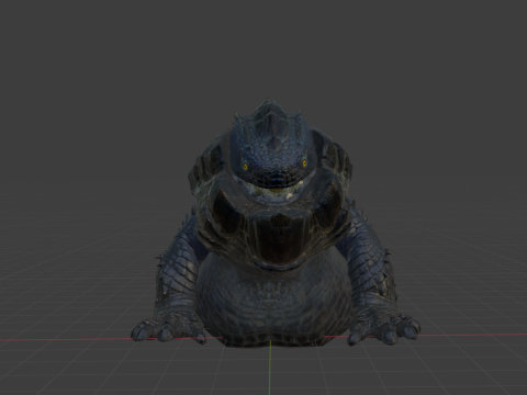 Dodogama - Monster Hunter World 3Dモデル