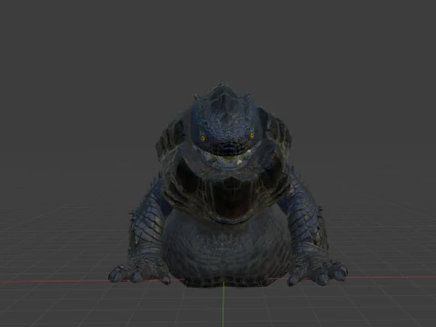 Dodogama - Monster Hunter World 3D Model