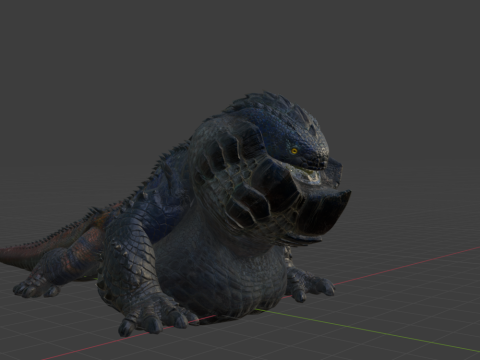 Dodogama - Monster Hunter World 3Dモデル