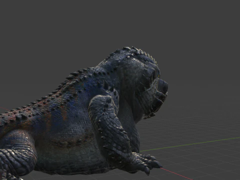 Dodogama - Monster Hunter World 3D Model