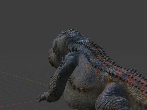 Dodogama - Monster Hunter World 3Dモデル
