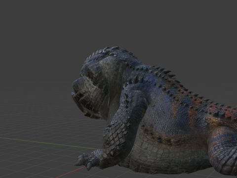 Dodogama - Monster Hunter World 3Dモデル