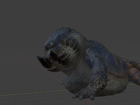 Dodogama - Monster Hunter World 3Dモデル