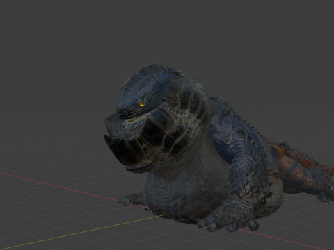 Dodogama - Monster Hunter World 3Dモデル
