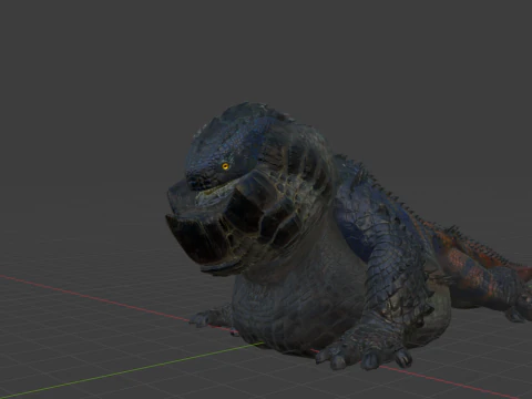 Dodogama - Monster Hunter World 3D Model