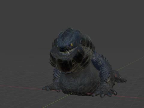 Dodogama - Monster Hunter World 3D Model