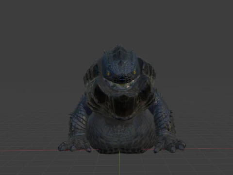 Dodogama - Monster Hunter World 3D Model