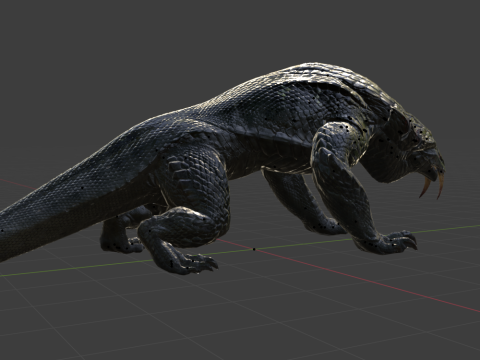 Great Girros - Monster Hunter World 3D Model