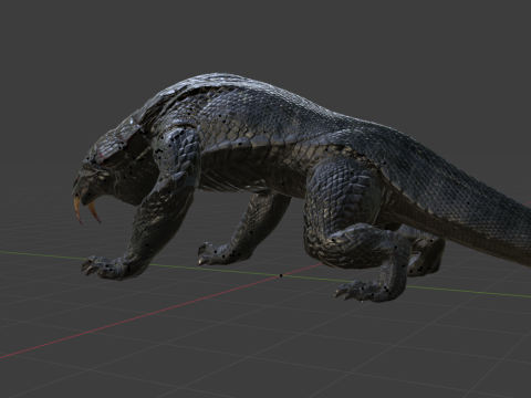Great Girros - Monster Hunter World 3D Model