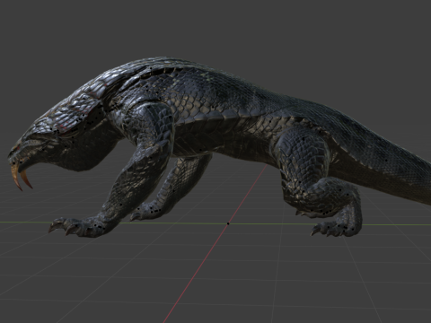 Great Girros - Monster Hunter World 3D Model