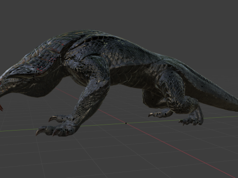 Great Girros - Monster Hunter World 3D Model