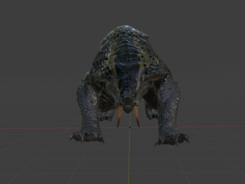 Great Girros - Monster Hunter World 3D Model