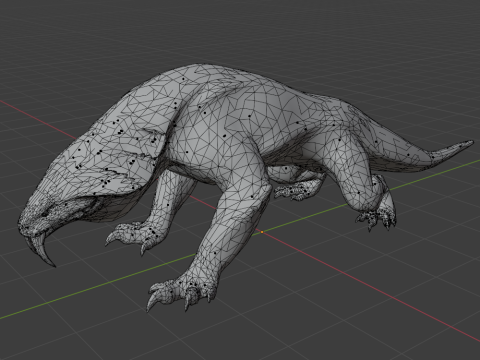 Great Girros - Monster Hunter World 3D Model
