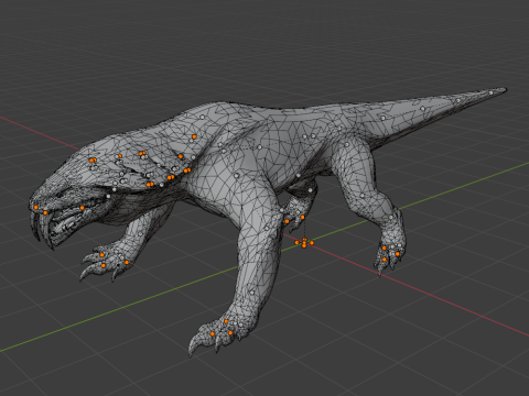 Great Girros - Monster Hunter World 3D Model