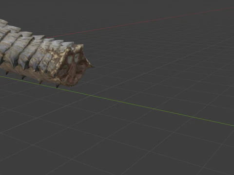 Barioth - Monster Hunter World 3D Model
