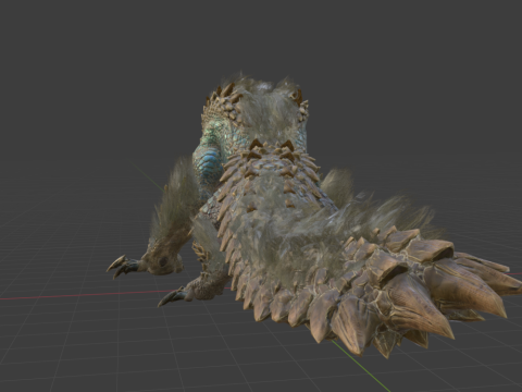 Zinogre - Monster Hunter World Model 3D