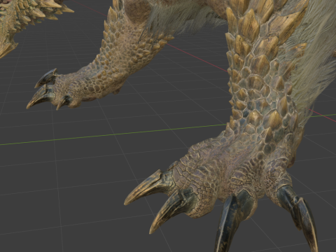 Zinogre - Monster Hunter World Model 3D