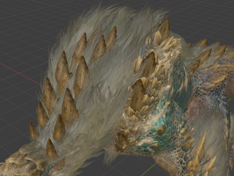 Zinogre - Monster Hunter World Model 3D