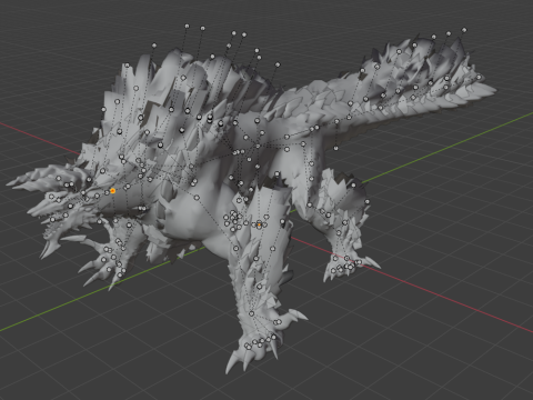 Zinogre - Monster Hunter World Model 3D