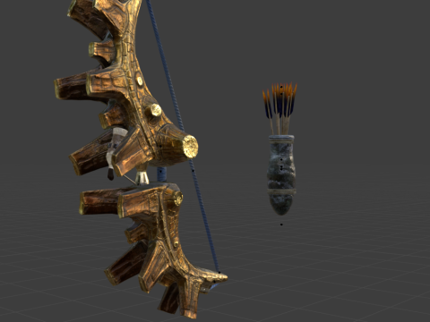 Brazencord - Monster Hunter World Modelo 3D