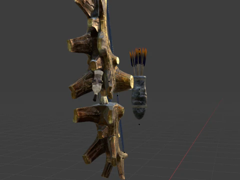 Brazencord - Monster Hunter World 3D Model