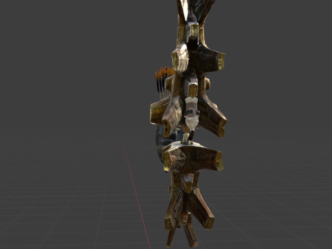 Brazencord - Monster Hunter World Modelo 3D