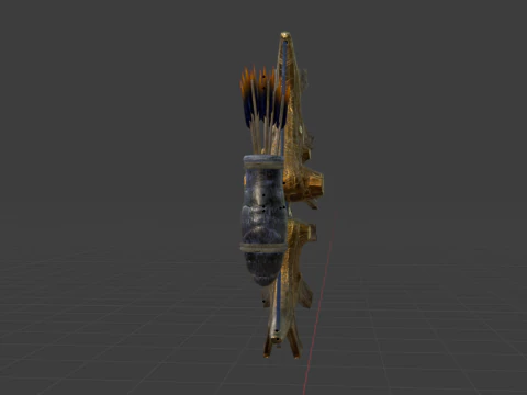 Brazencord - Monster Hunter World 3D Model