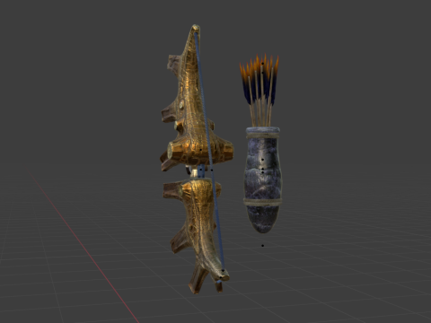 Brazencord - Monster Hunter World Modelo 3D