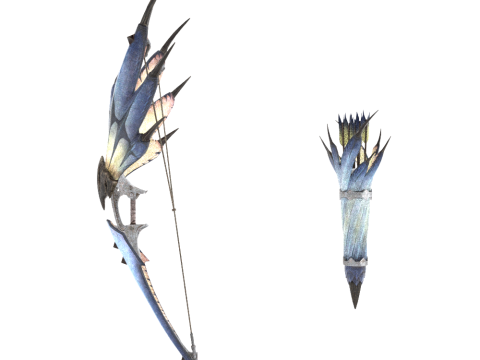 Snowfletcher - Monster Hunter World Modèle 3D