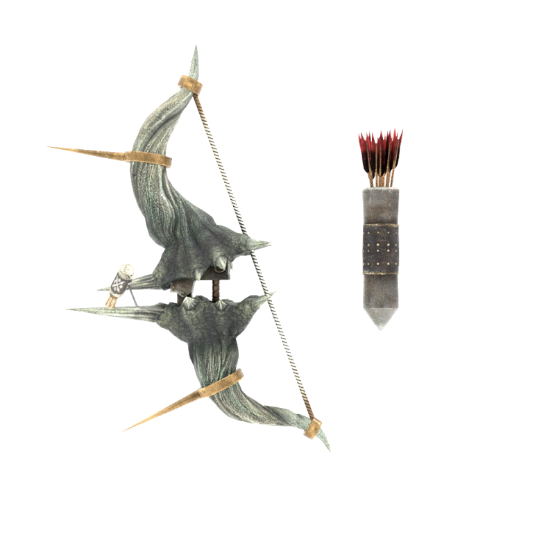 Galebender - Monster Hunter World 3Dモデル .c4d .max .obj .3ds .fbx .stl .blend 
