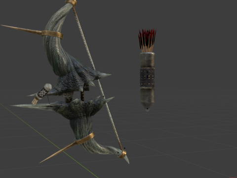Galebender - Monster Hunter World 3Dモデル