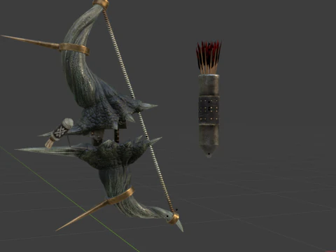 गैलेबेंडर - मॉन्स्टर हंटर वर्ल्ड 3D मॉडल