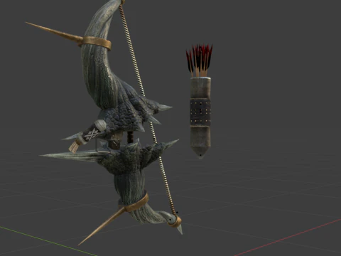 गैलेबेंडर - मॉन्स्टर हंटर वर्ल्ड 3D मॉडल