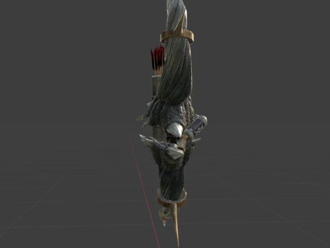 गैलेबेंडर - मॉन्स्टर हंटर वर्ल्ड 3D मॉडल