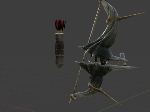 Galebender - Monster Hunter World 3Dモデル