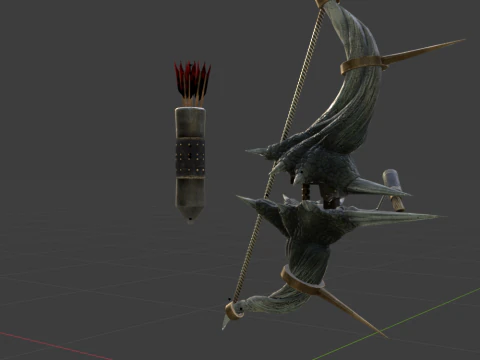 गैलेबेंडर - मॉन्स्टर हंटर वर्ल्ड 3D मॉडल