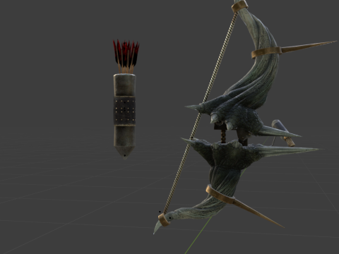 Galebender - Monster Hunter World 3Dモデル