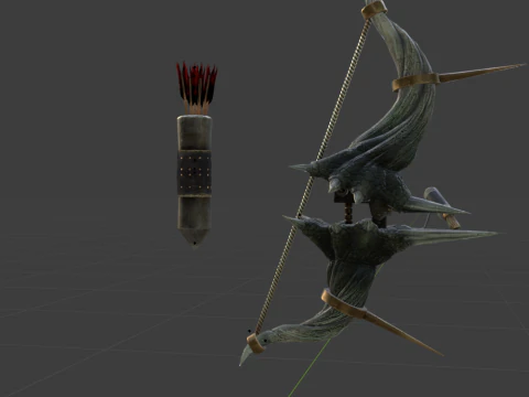 गैलेबेंडर - मॉन्स्टर हंटर वर्ल्ड 3D मॉडल