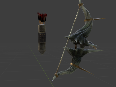 Galebender - Monster Hunter World 3Dモデル