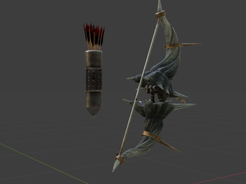 Galebender - Monster Hunter World 3Dモデル