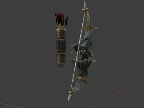 Galebender - Monster Hunter World 3Dモデル