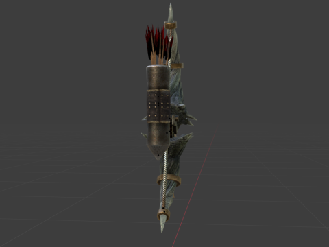 Galebender - Monster Hunter World 3Dモデル