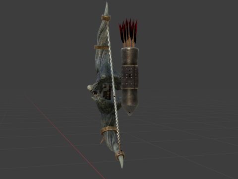Galebender - Monster Hunter World 3Dモデル