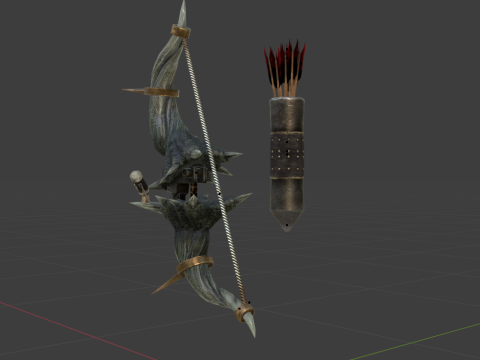 Galebender - Monster Hunter World 3Dモデル