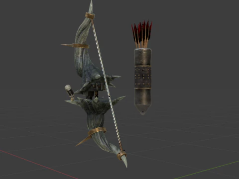 गैलेबेंडर - मॉन्स्टर हंटर वर्ल्ड 3D मॉडल