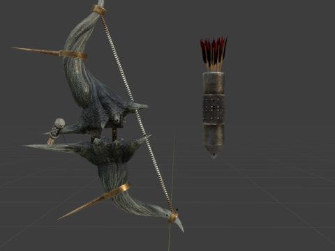 Galebender - Monster Hunter World 3Dモデル