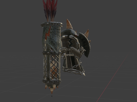 Insurgents Bow - Monster Hunter World 3D Model