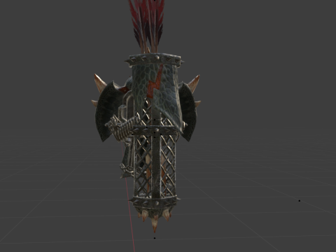 Insurgents Bow - Monster Hunter World 3D Model