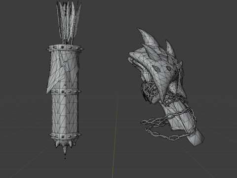Insurgents Bow - Monster Hunter World 3D Model